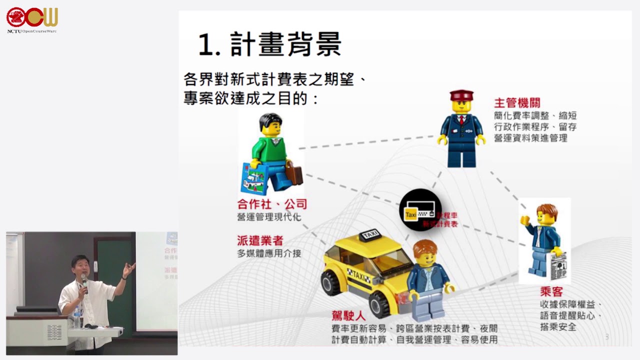 計程車新式計費表功能設計
