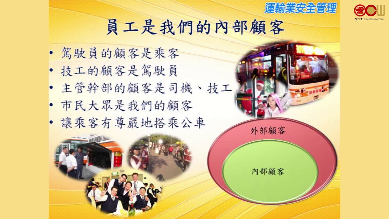 主題：運輸業安全管理