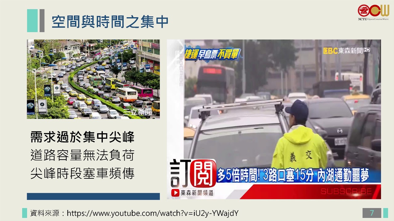 主題：都會區公共運輸政策之規劃與推動